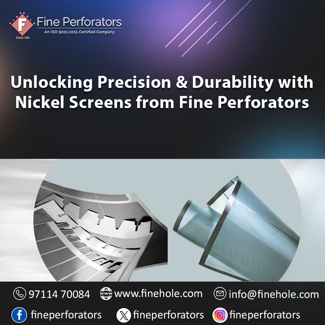 high-performance Nickel screens